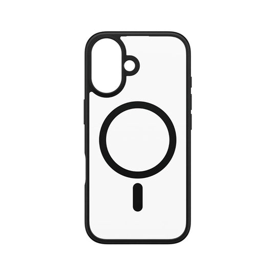 Etui MagSafe dla Apple iPhone 16, PanzerGlass, Frame, Czarne Przezroczyste