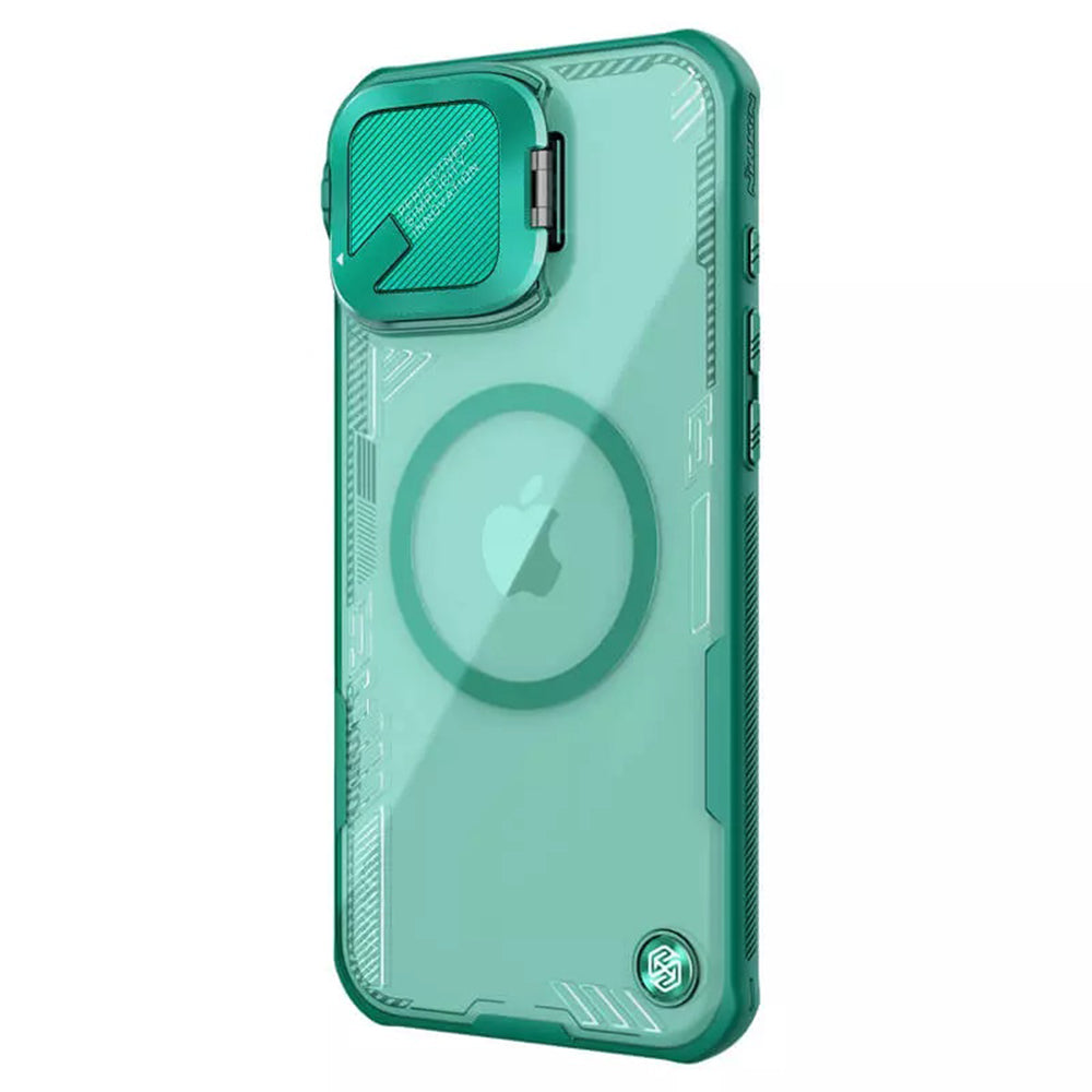 Etui MagSafe do Apple iPhone 16 Plus, Nillkin, Iceblade Prop (bez wycięcia na aparat), Zielony