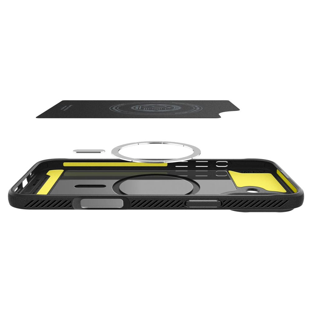 Etui MagSafe dla Apple iPhone 16 Plus, Spigen, Rugged Armor, Matowe Czarne