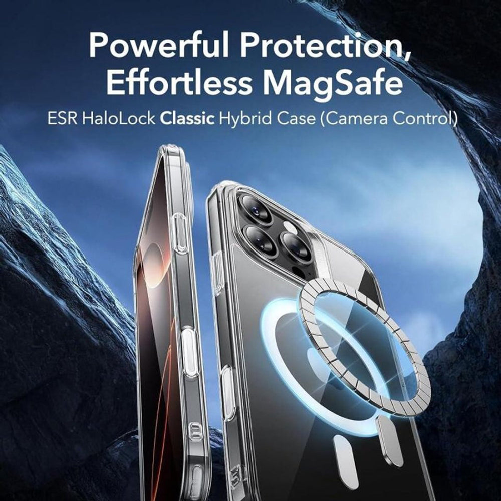 Etui MagSafe do Apple iPhone 16 Pro, ESR, Classic Hybrid Slide, Przezroczyste