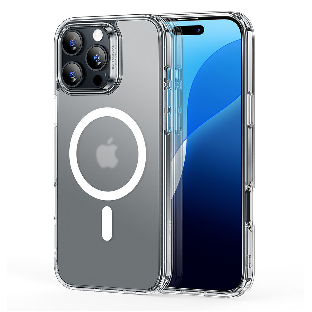 Etui MagSafe dla Apple iPhone 16 Pro, ESR, Classic Hybrid, Satynowe Przezroczyste