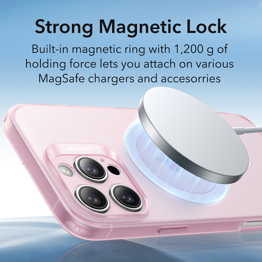 Etui MagSafe dla Apple iPhone 16 Pro Max, ESR, Zero, Róż Satynowy
