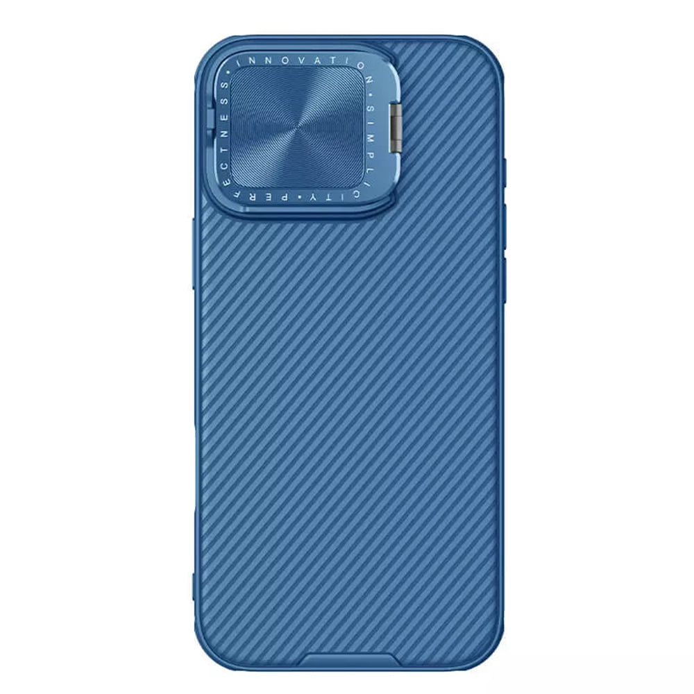 Etui MagSafe do Apple iPhone 16 Pro Max, Nillkin, CamShield Prop, Niebieskie