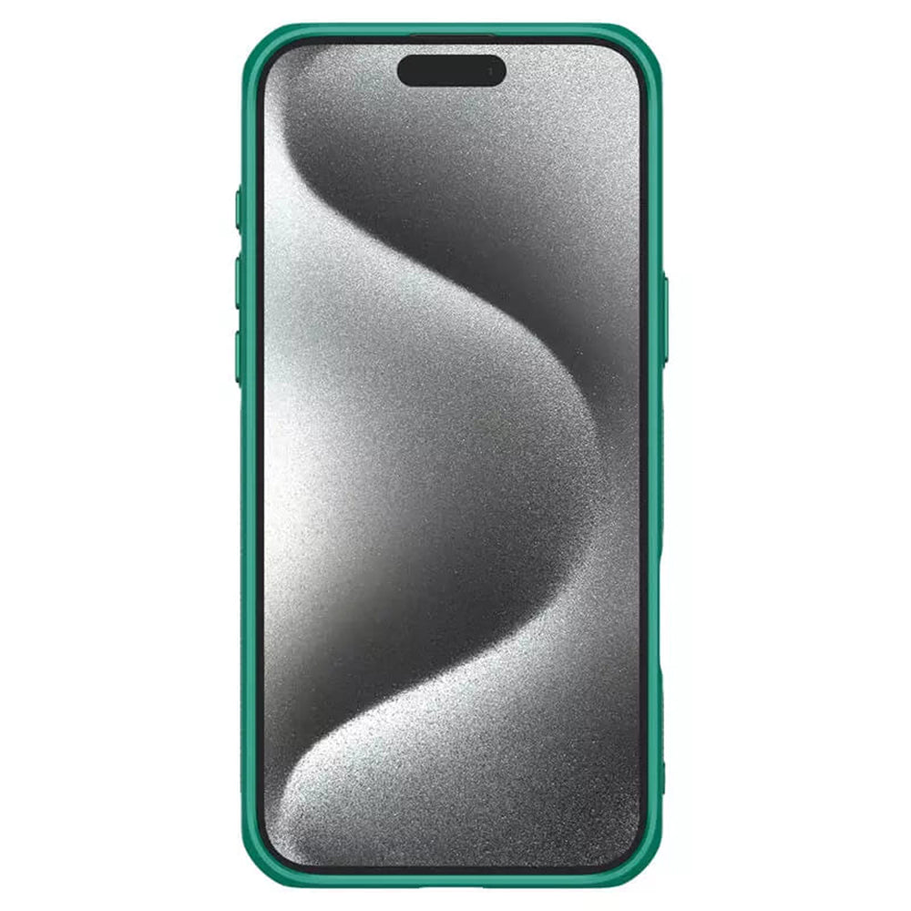Etui MagSafe do Apple iPhone 16 Pro Max, Nillkin, Iceblade Prop (bez wycięcia na aparat), Zielony