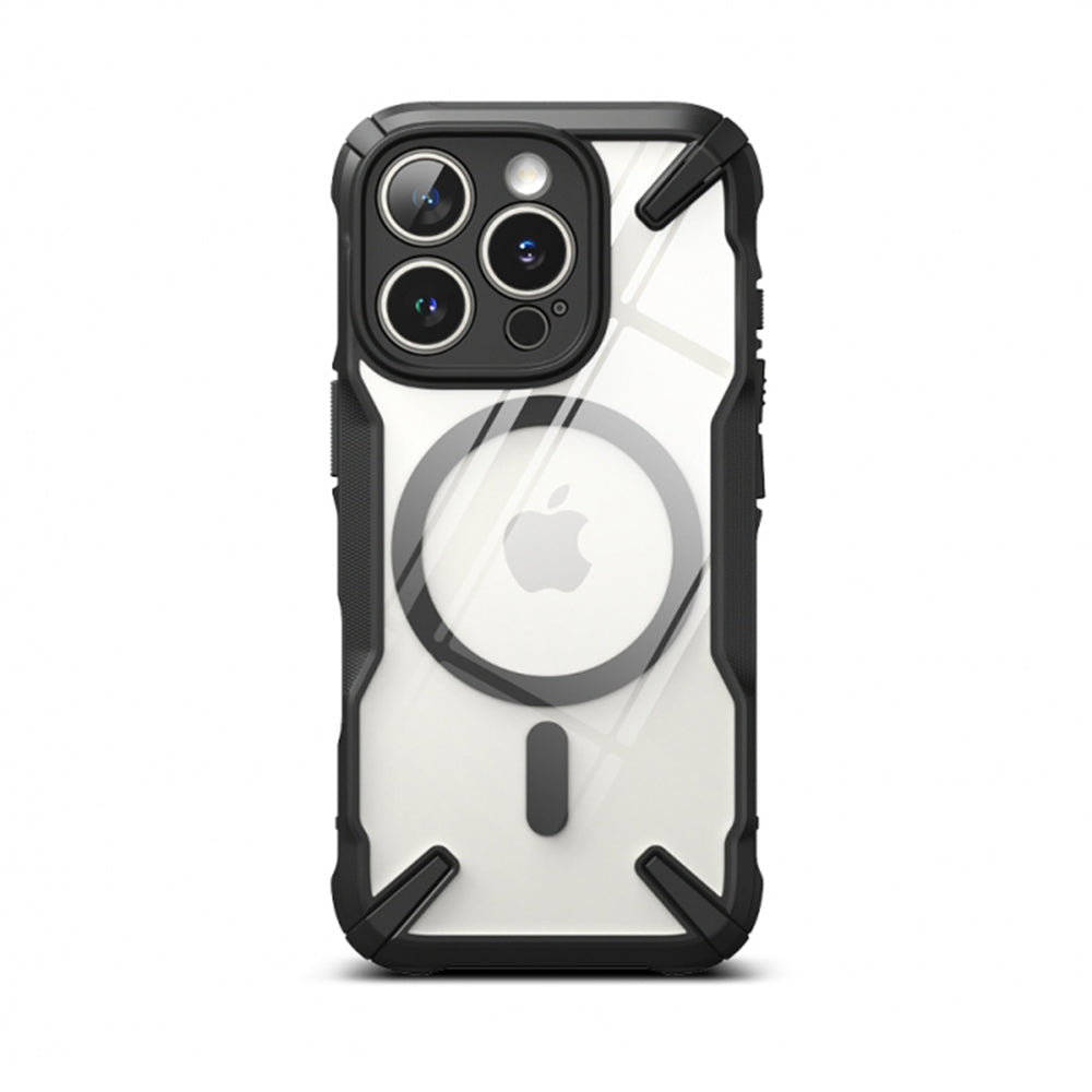 Etui MagSafe dla Apple iPhone 16 Pro Max, Ringke, Fusion X, Czarne