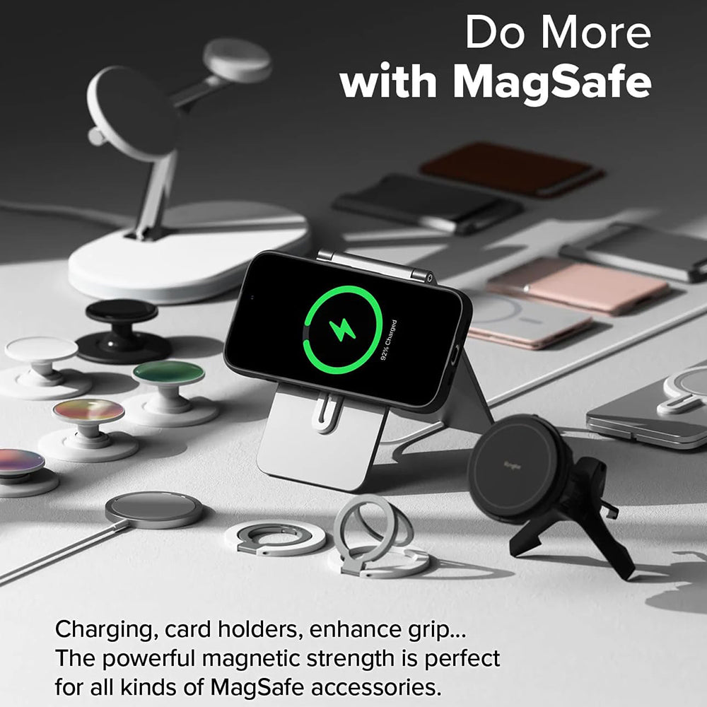 Etui MagSafe dla Apple iPhone 16 Pro Max, Ringke, Fusion X, Czarne