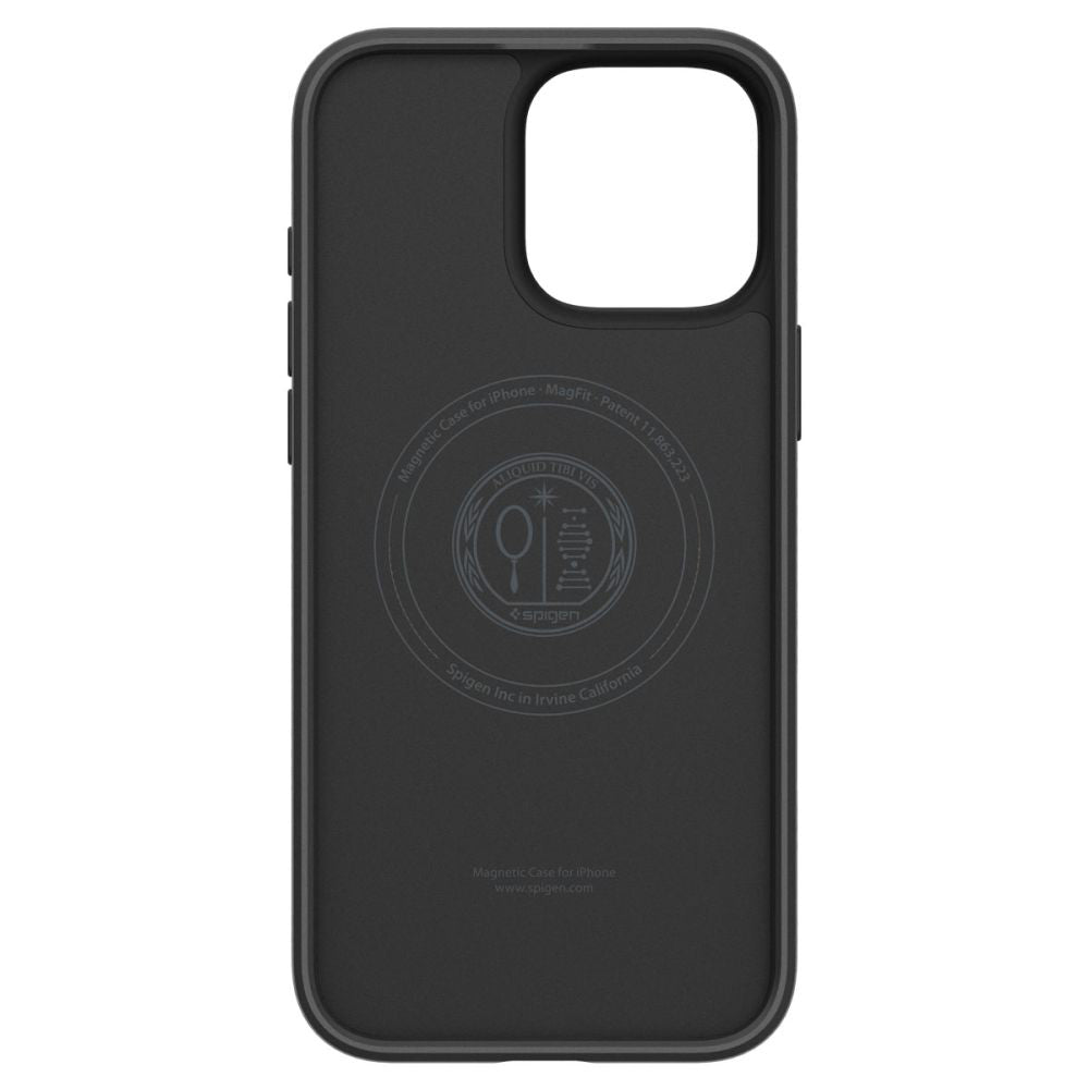 MagSafe Case for Apple iPhone 16 Pro Max, Spigen, Liquid Air T, Matte Black