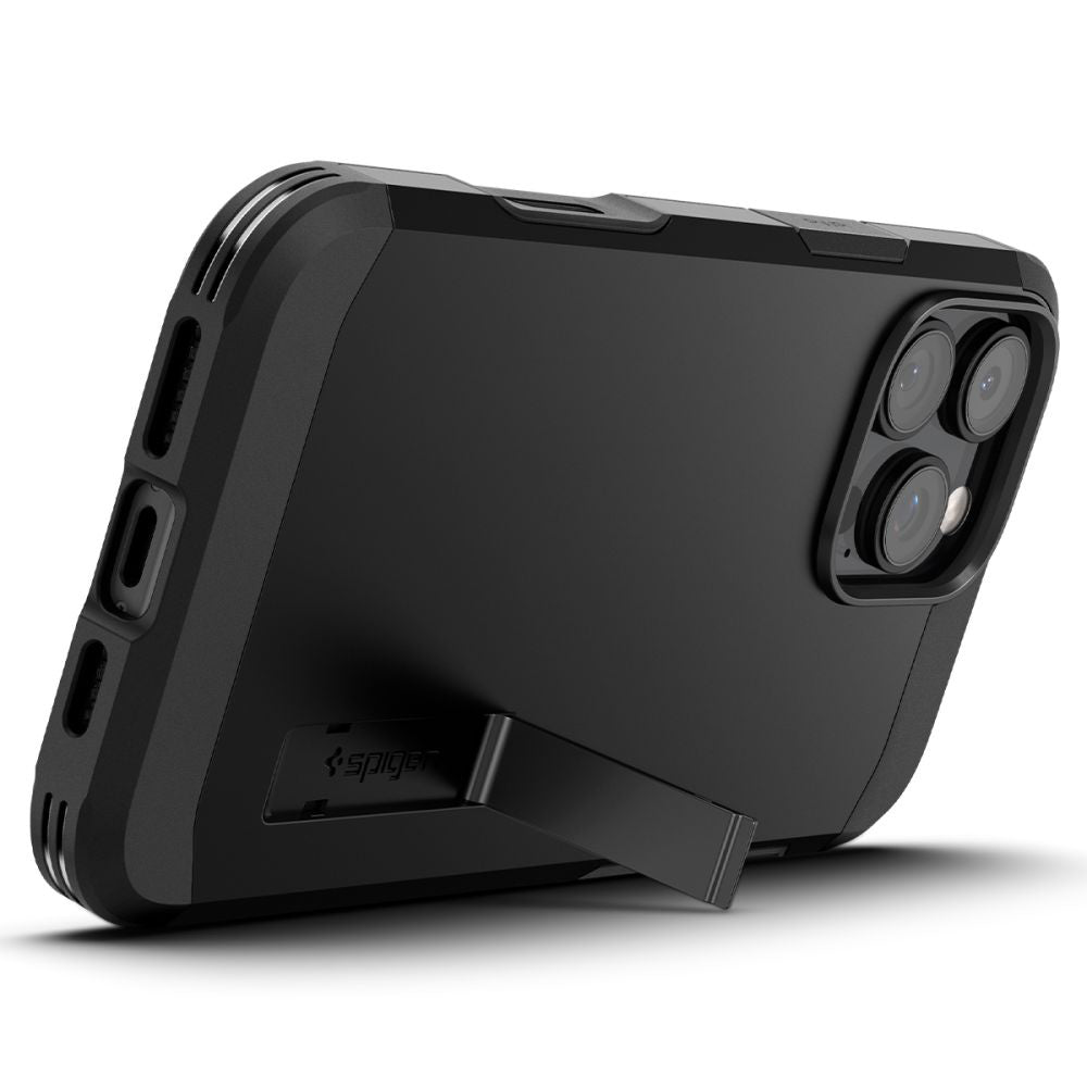 Etui MagSafe dla Apple iPhone 16 Pro Max, Spigen, Tough Armor T, Czarne ACS08503