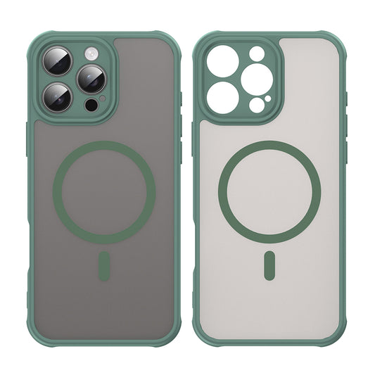 Etui MagSafe do Apple iPhone 16 Pro Max, Techsuit, HaloFrost II, Zielony
