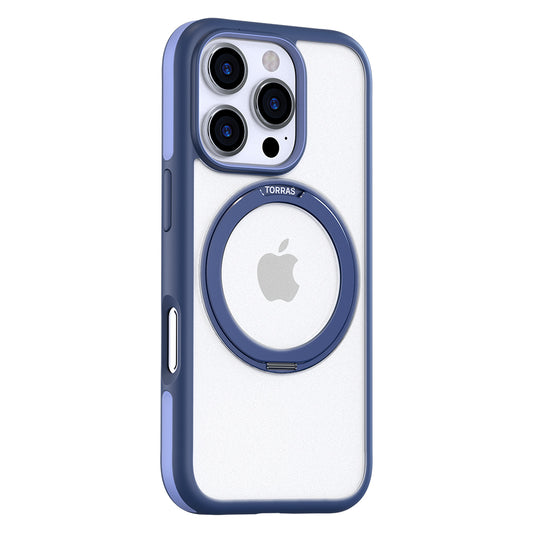 Etui MagSafe dla Apple iPhone 16 Pro Max, Torras, Ostand R Fusion, Granatowy