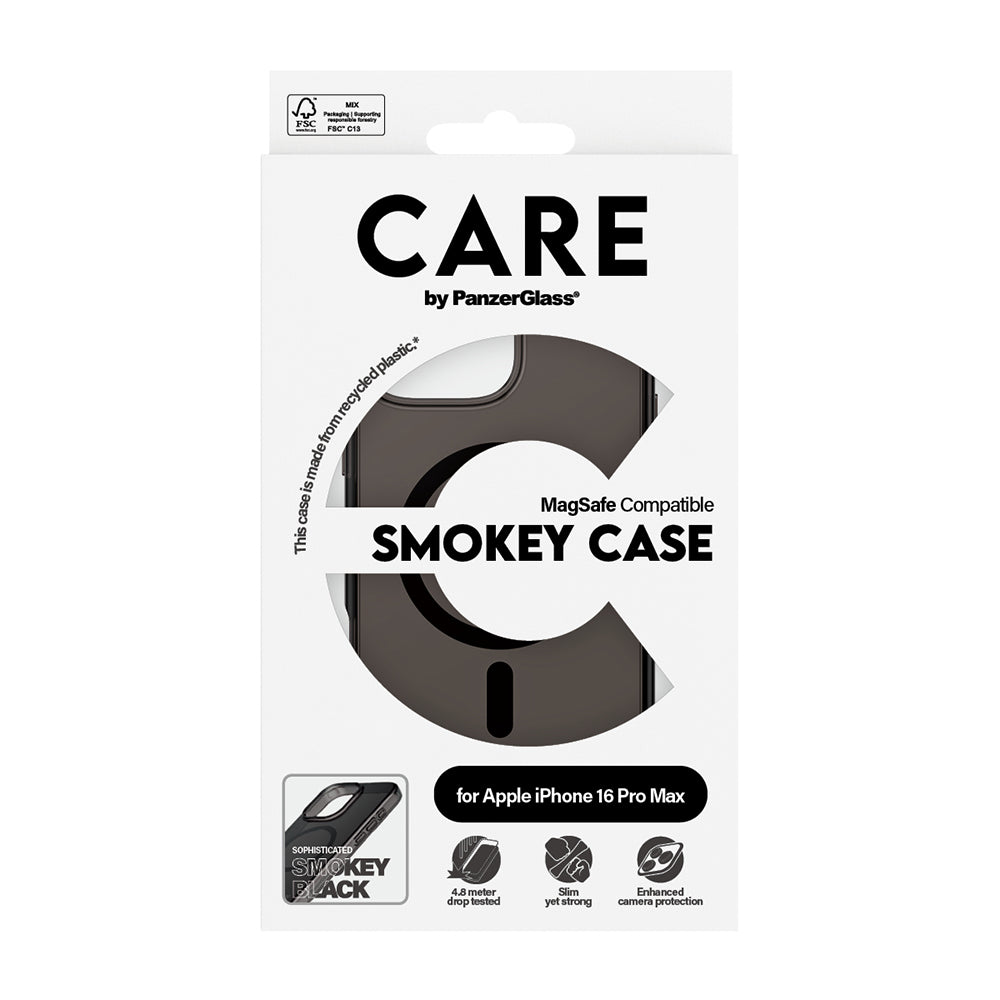 Etui MagSafe dla Apple iPhone 16 Pro, PanzerGlass, Care Urban Combat, Czarne