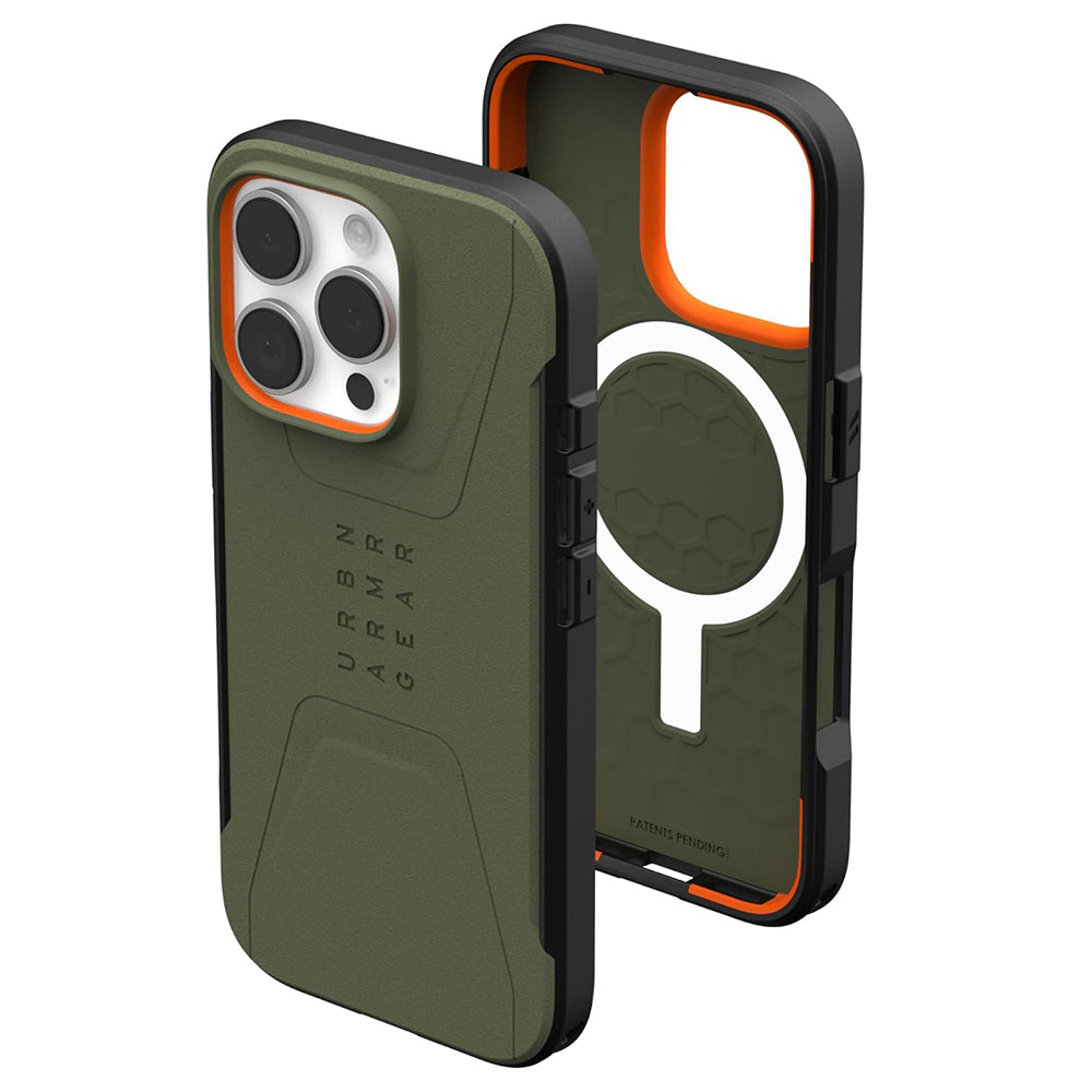 Etui MagSafe dla Apple iPhone 16 Pro, Urban Armor Gear, Civilian, Zielony