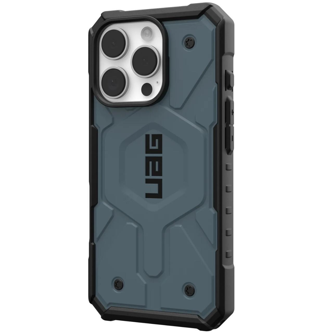 Etui MagSafe do Apple iPhone 16 Pro, Urban Armor Gear, Pathfinder, Niebieskie