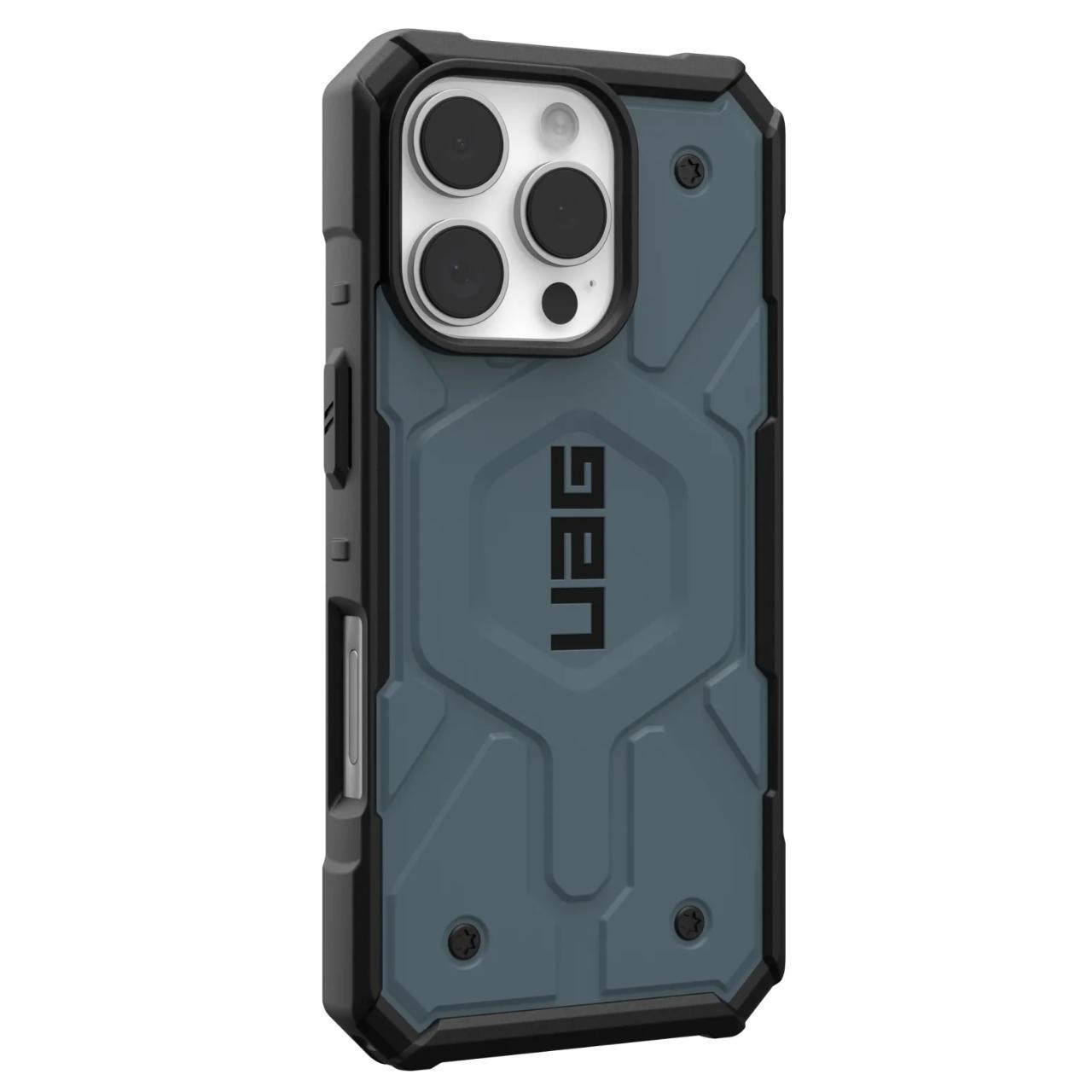 Etui MagSafe do Apple iPhone 16 Pro, Urban Armor Gear, Pathfinder, Niebieskie