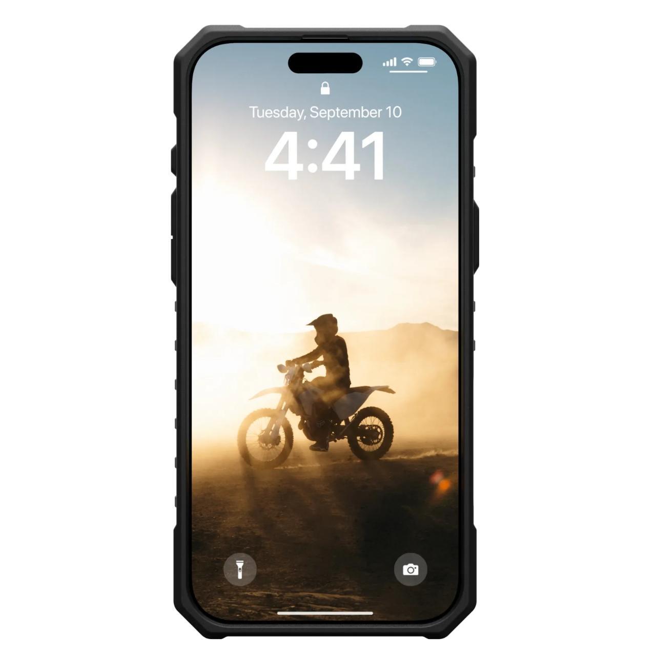 Etui MagSafe do Apple iPhone 16 Pro, Urban Armor Gear, Pathfinder, Srebrne