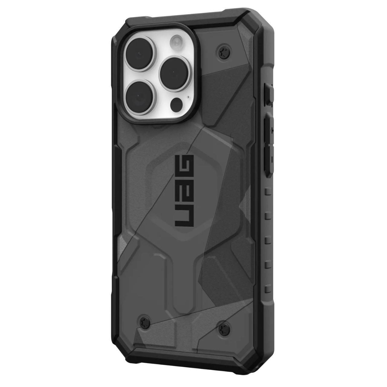 Etui MagSafe do Apple iPhone 16 Pro, Urban Armor Gear, Pathfinder SE Geo Camo, Kamuflaż