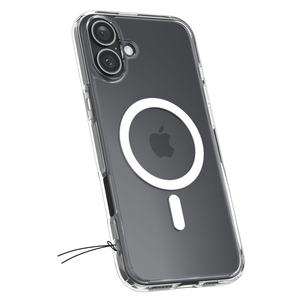 Etui MagSafe dla Apple iPhone 16, Spigen, Ultra Hybrid, Białe ACS08205