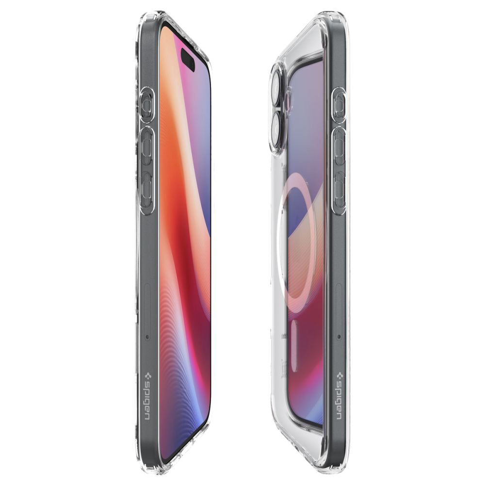 Etui MagSafe dla Apple iPhone 16, Spigen, Ultra Hybrid, Białe ACS08205