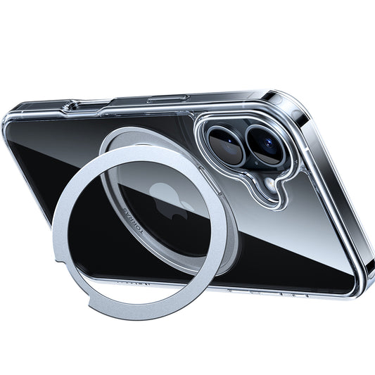 Etui MagSafe dla Apple iPhone 16, Torras, Ostand Pro, Przezroczyste