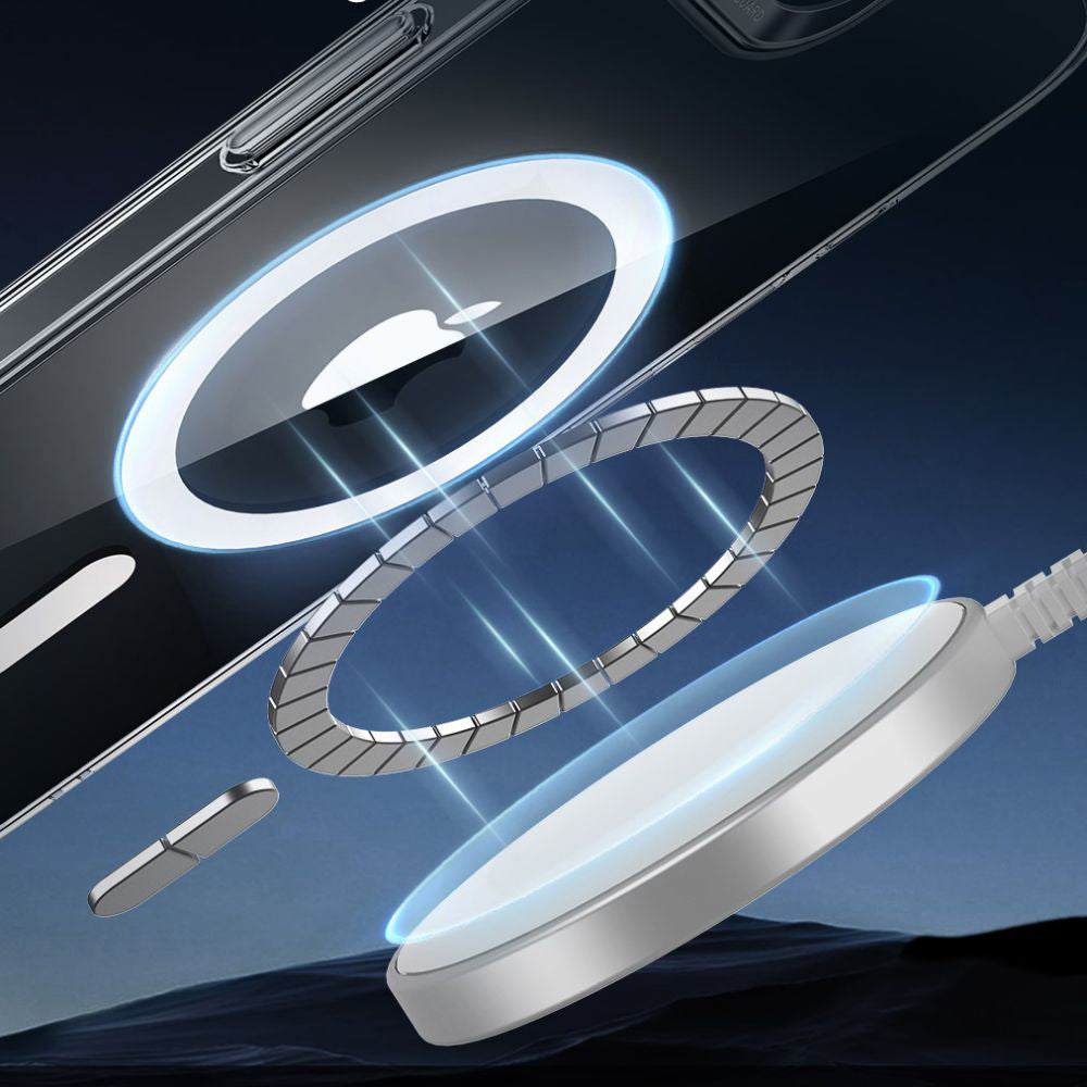 Etui MagSafe dla Apple iPhone 17e / 16e, ESR, Classic Hybrid, Przezroczyste