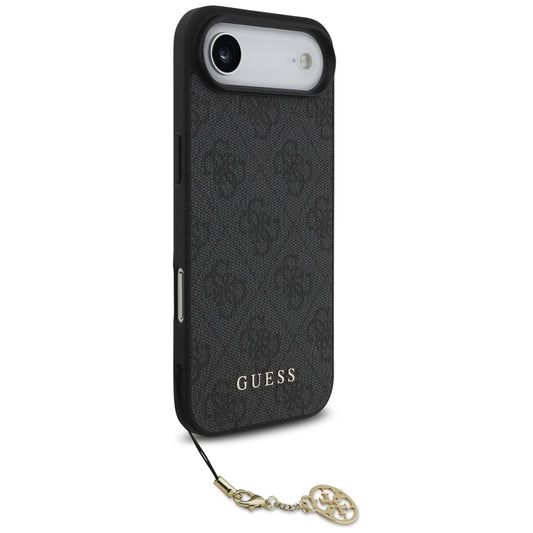 Etui MagSafe dla Apple iPhone 17 Air, Guess, 4G Charm Cradle, Czarne