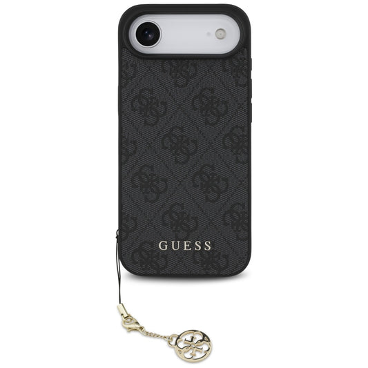 Etui MagSafe dla Apple iPhone 17 Air, Guess, 4G Charm Cradle, Czarne