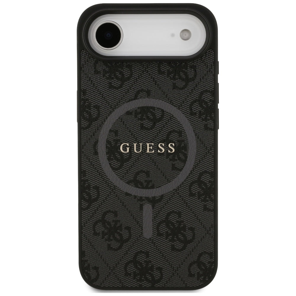 Etui MagSafe dla Apple iPhone 17 Air, Guess, 4G Ring Classic Logo, Czarne