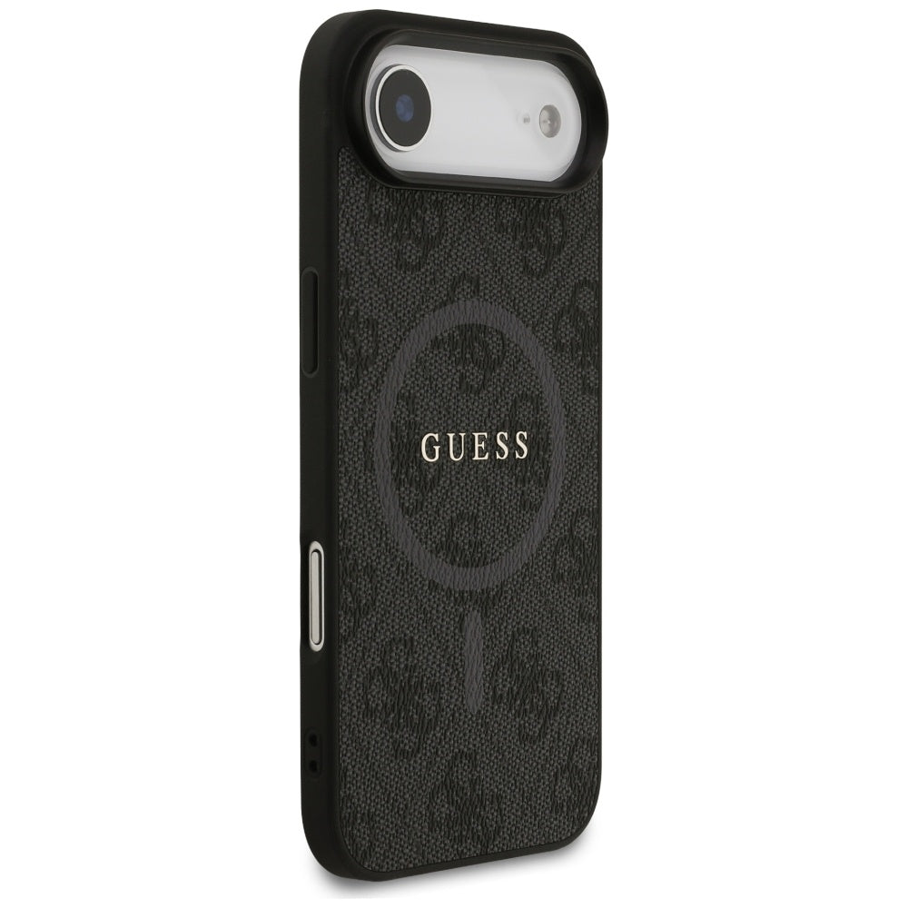 Etui MagSafe dla Apple iPhone 17 Air, Guess, 4G Ring Classic Logo, Czarne