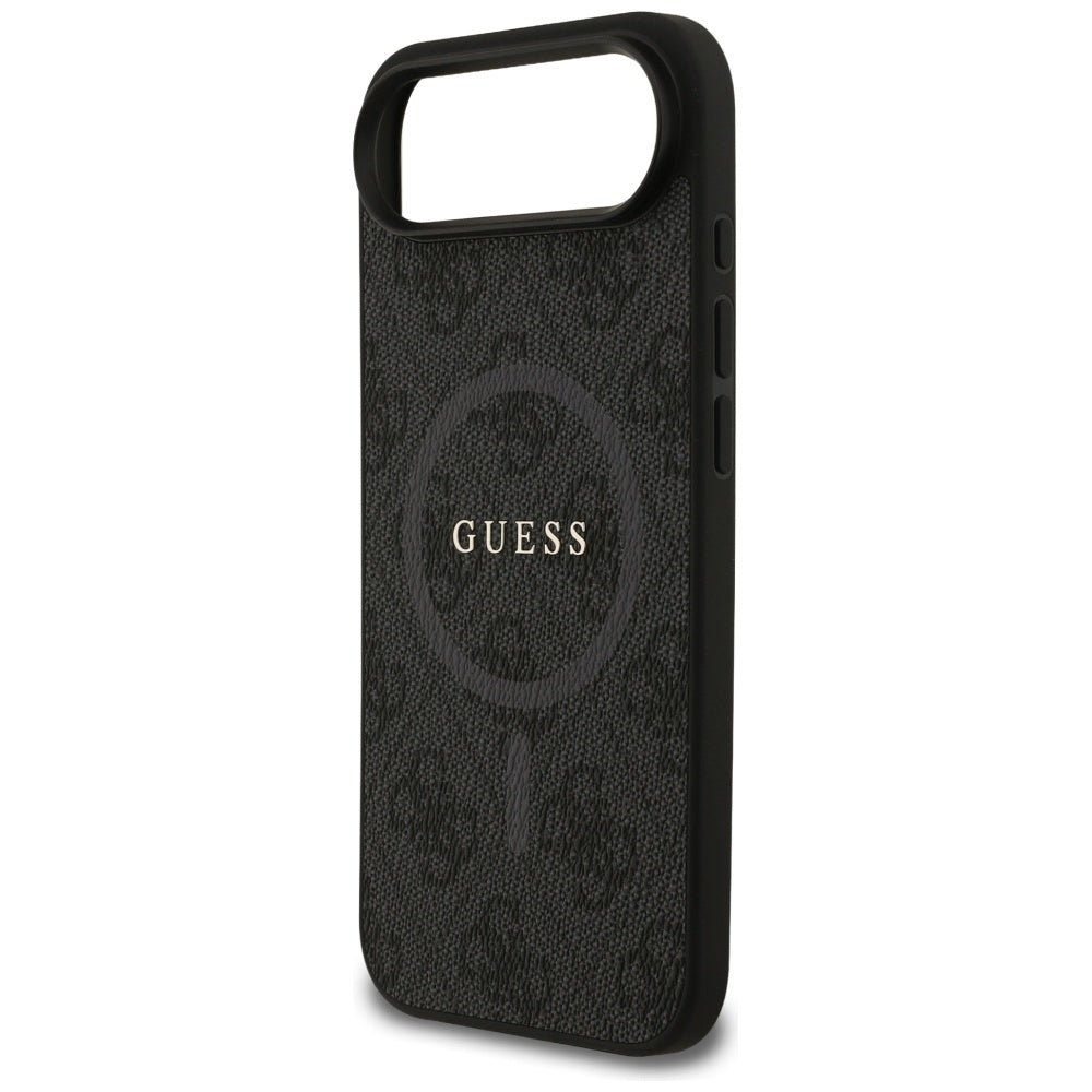 Etui MagSafe dla Apple iPhone 17 Air, Guess, 4G Ring Classic Logo, Czarne