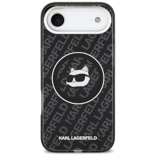 Etui MagSafe dla Apple iPhone 17 Air, Karl Lagerfeld, IML Choupette`s Head, Czarne