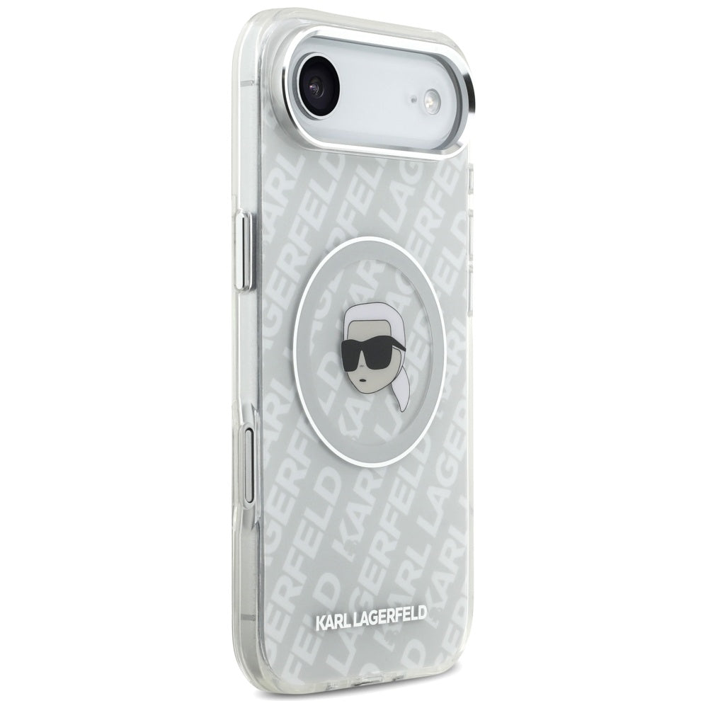 Etui MagSafe dla Apple iPhone 17 Air, Karl Lagerfeld, IML Karl`s Head, Szare