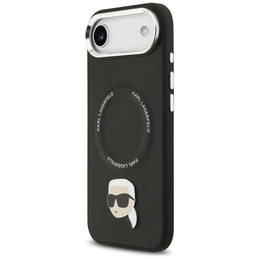 Etui MagSafe dla Apple iPhone 17 Air, Karl Lagerfeld, Karl Pin, Czarne