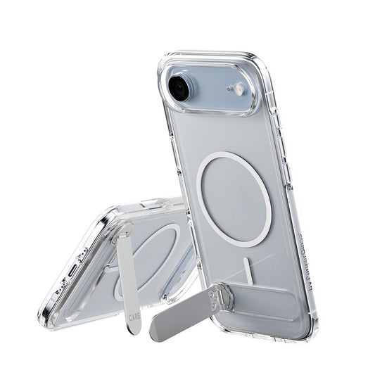 Etui MagSafe dla Apple iPhone 17 Air, PanzerGlass, z funkcją podstawki, Przezroczyste
