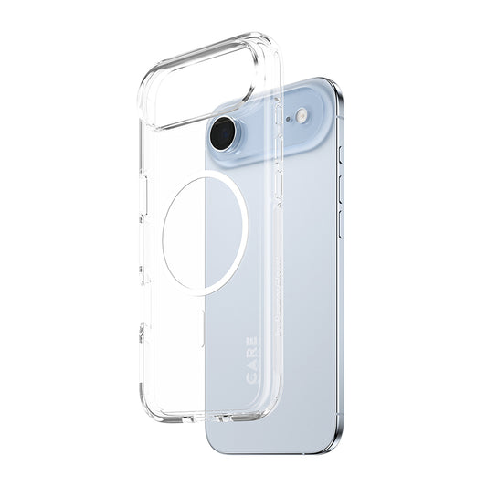 Etui MagSafe dla Apple iPhone 17 Air, PanzerGlass, Care Urban Explorer, Przezroczyste Białe