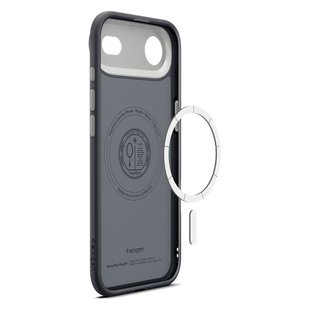 Etui MagSafe dla Apple iPhone 17 Air, Spigen, Caseology Nano Pop, Czarne ACS10301