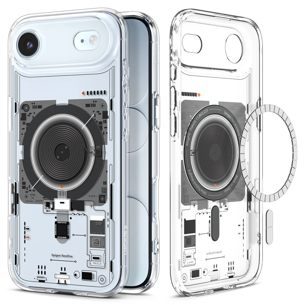 Etui MagSafe dla Apple iPhone 17 Air, Spigen, Ultra Hybrid Neo One, Przezroczyste ACS10321