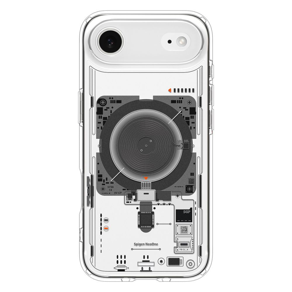Etui MagSafe dla Apple iPhone 17 Air, Spigen, Ultra Hybrid Neo One, Przezroczyste ACS10321