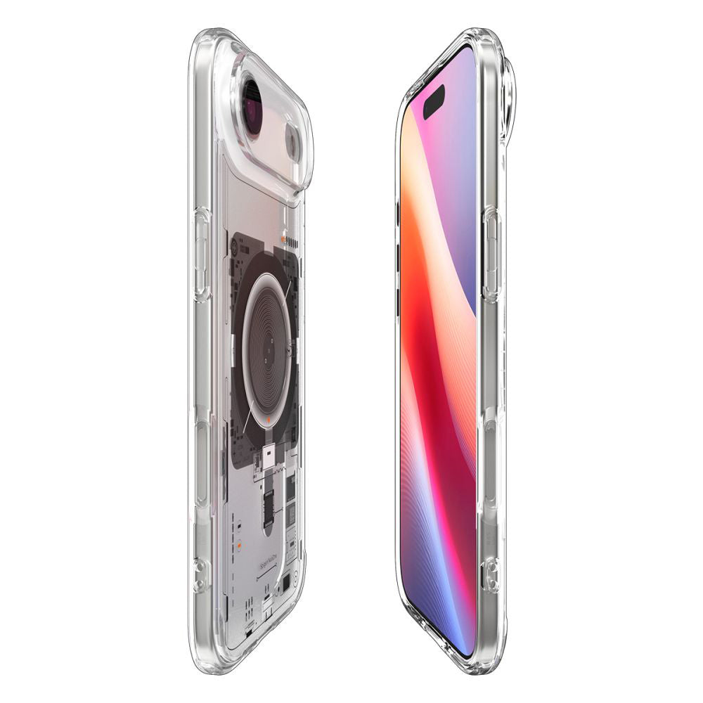 Etui MagSafe dla Apple iPhone 17 Air, Spigen, Ultra Hybrid Neo One, Przezroczyste ACS10321