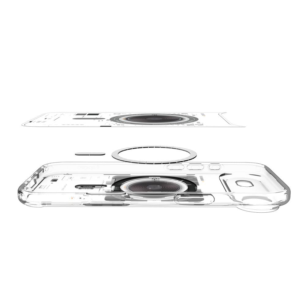Etui MagSafe dla Apple iPhone 17 Air, Spigen, Ultra Hybrid Neo One, Przezroczyste ACS10321