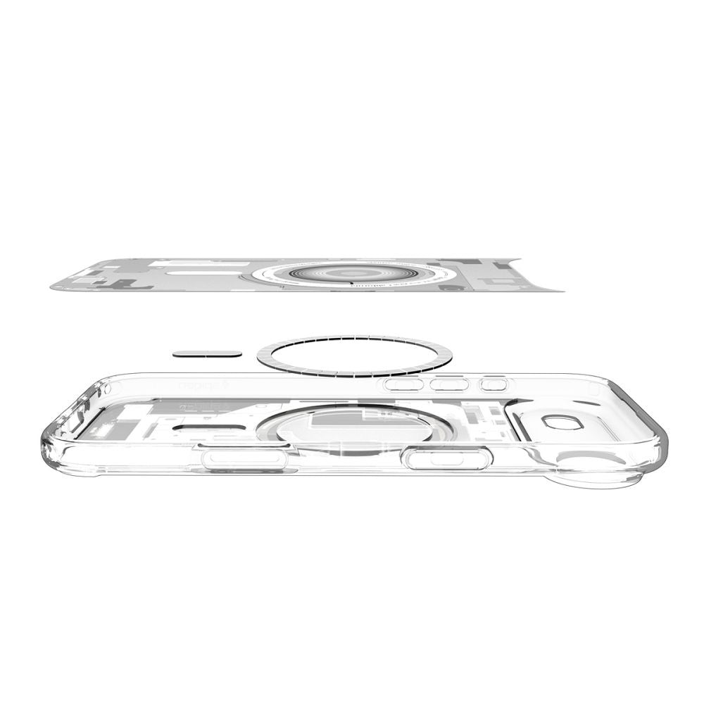 Etui MagSafe dla Apple iPhone 17 Air, Spigen, Ultra Hybrid Zero One, Białe