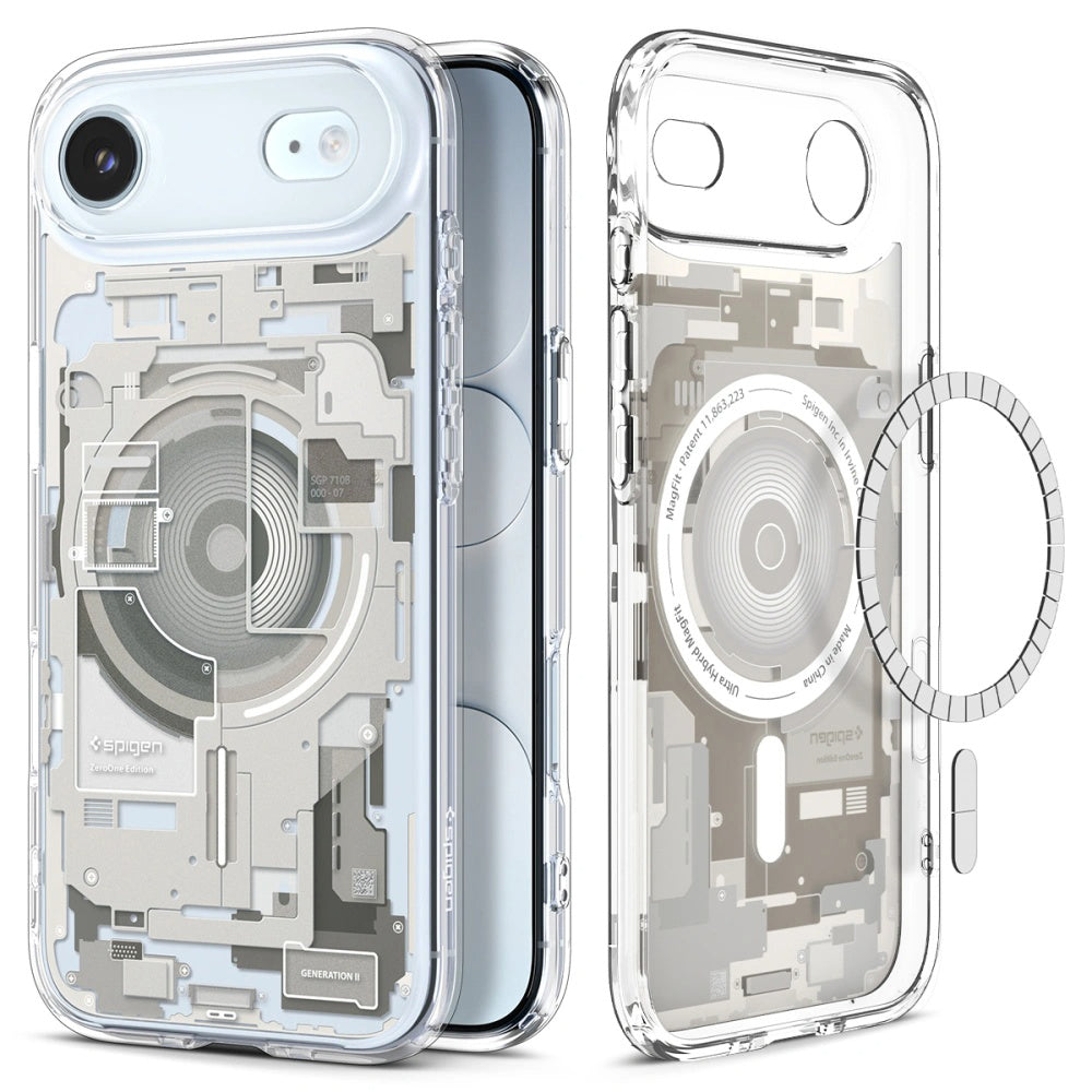Etui MagSafe dla Apple iPhone 17 Air, Spigen, Ultra Hybrid Zero One, Beżowy ACS10319