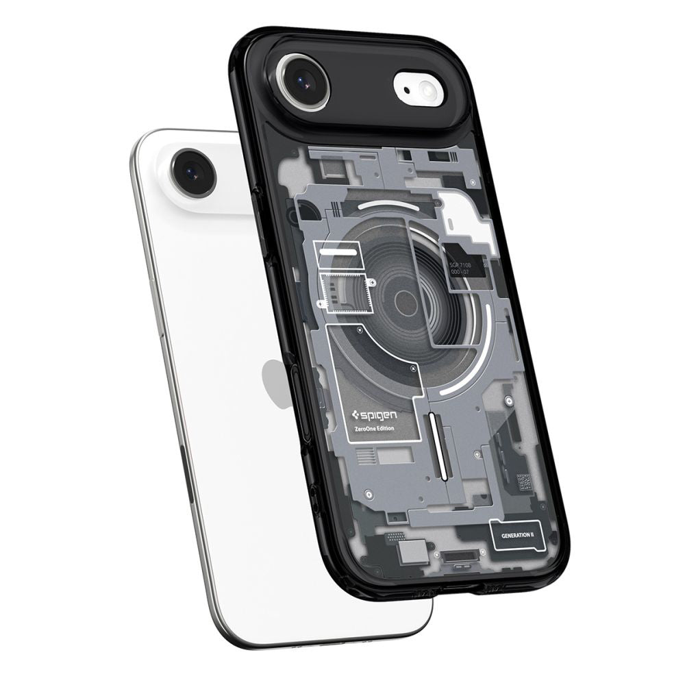 Etui MagSafe dla Apple iPhone 17 Air, Spigen, Ultra Hybrid Zero One, Czarne ACS10320