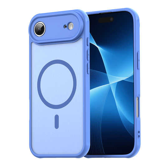 Etui MagSafe dla Apple iPhone 17 Air, Techsuit, HaloFrost II, Niebieskie