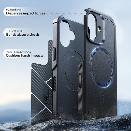 Etui MagSafe dla Apple iPhone 17, ESR, Cyber, Czarne