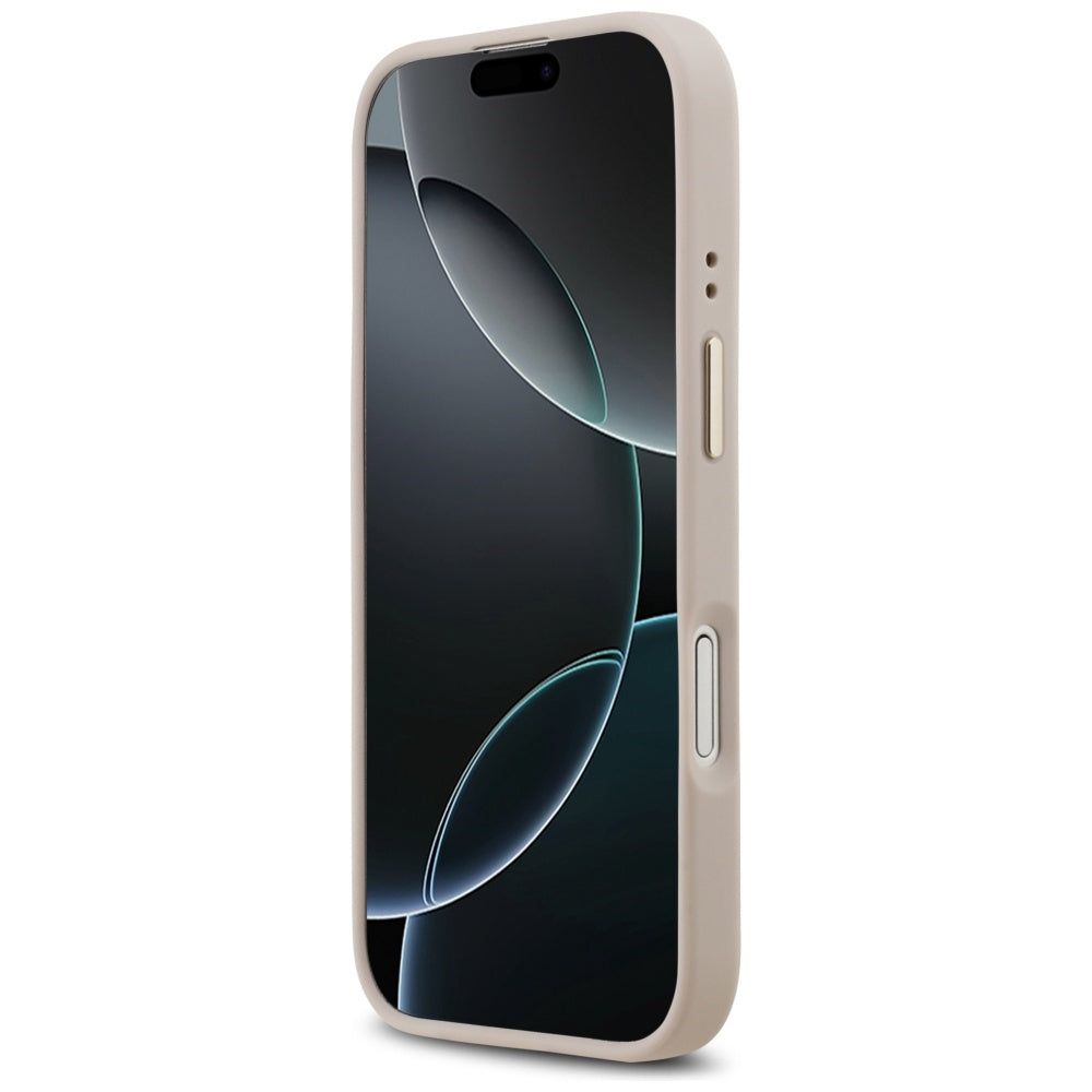 Etui MagSafe dla Apple iPhone 17, Guess, 4G Classic, Różowy