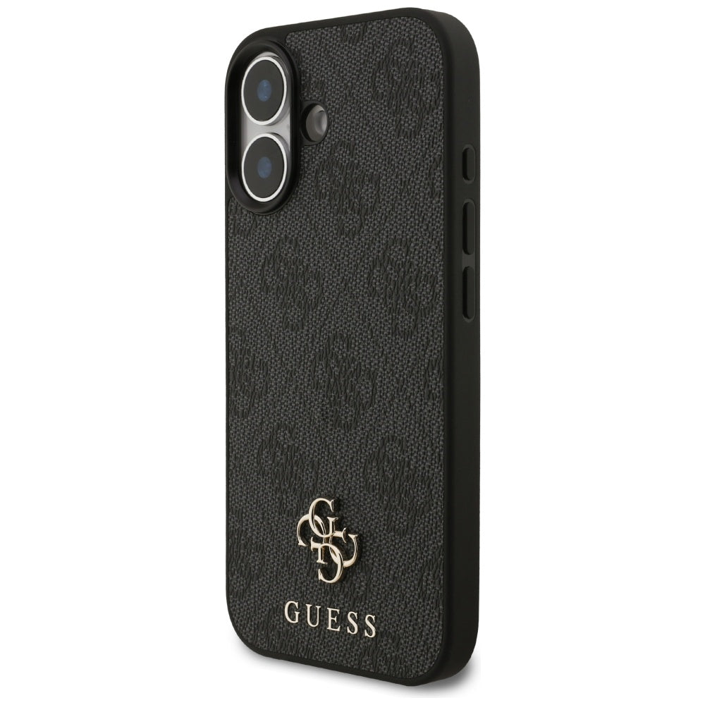 Etui MagSafe dla Apple iPhone 17, Guess, 4G Small and Classic Logo, Czarne