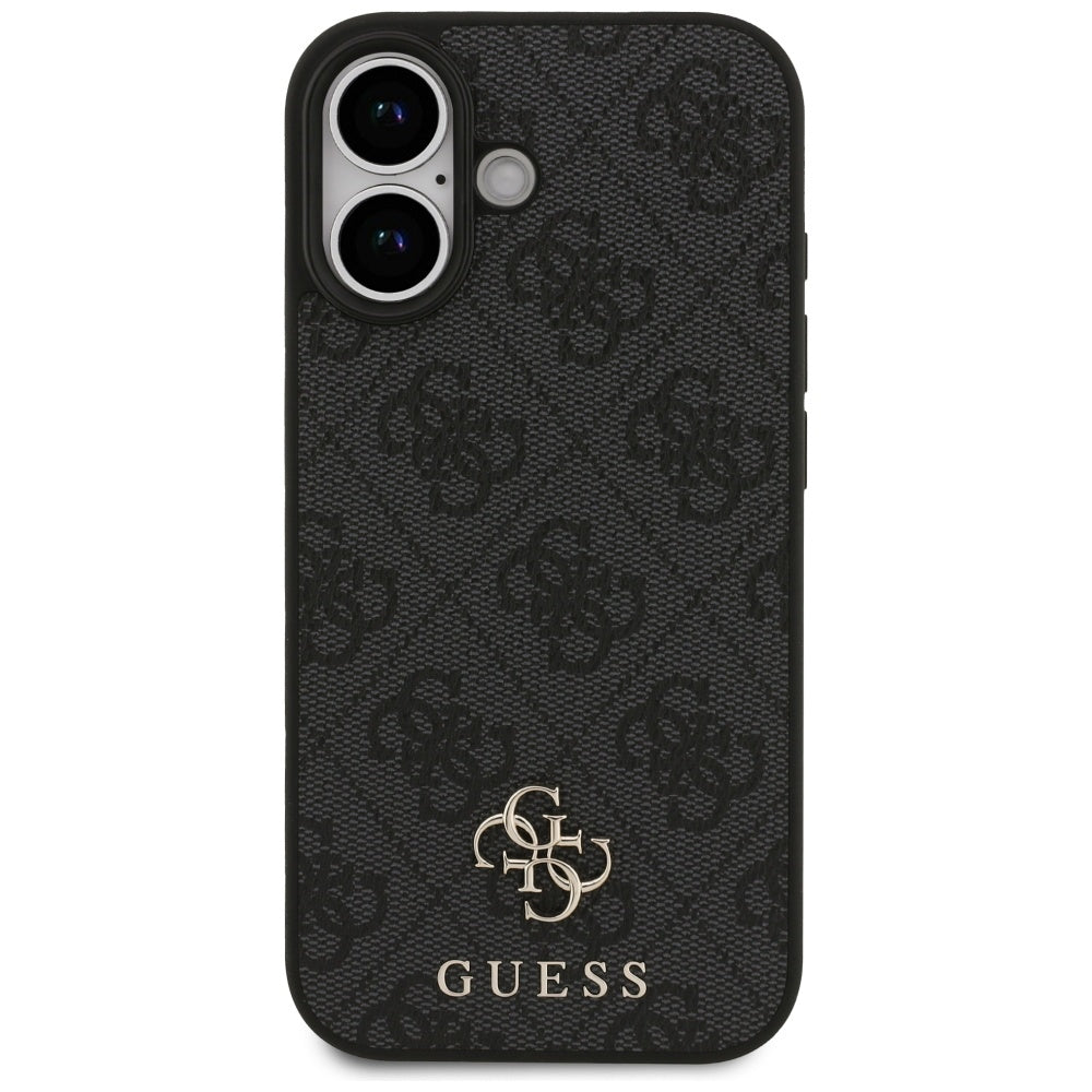 Etui MagSafe dla Apple iPhone 17, Guess, 4G Small and Classic Logo, Czarne