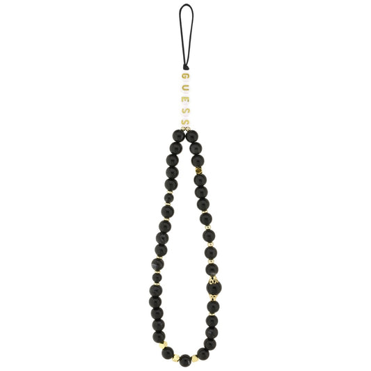 Etui MagSafe dla Apple iPhone 17, Guess, 4G Triangle Logo with Cord Strap, Czarne