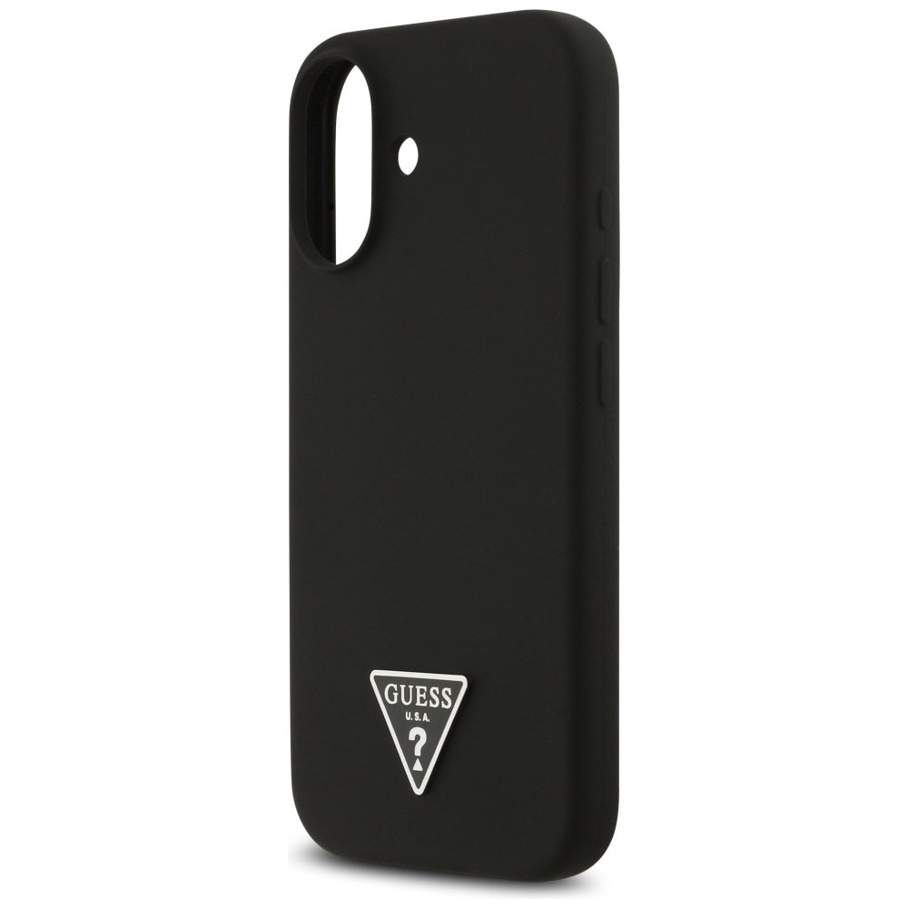 Etui MagSafe dla Apple iPhone 17, Guess, Triangle Logo, Czarne