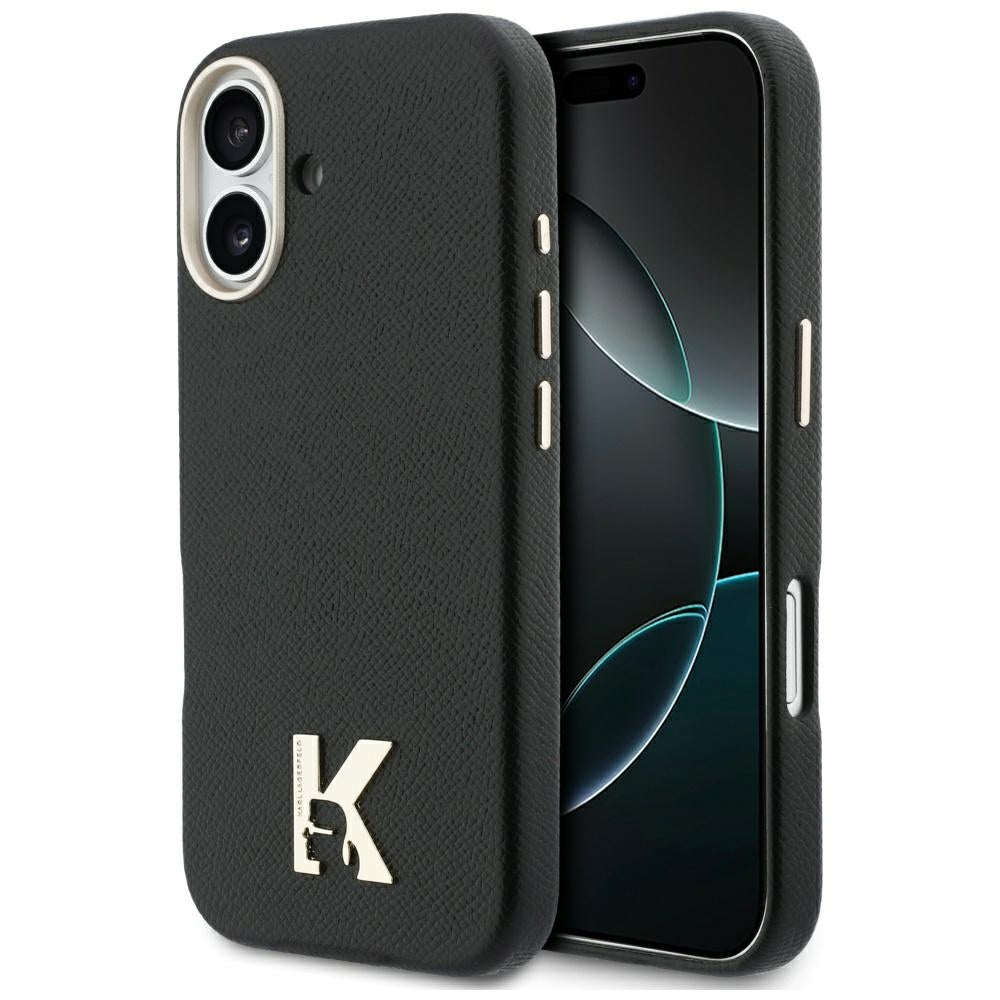 Etui MagSafe dla Apple iPhone 17, Karl Lagerfeld, Karl Head Logo, Czarne